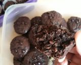 Foto langkah ke 10 dari resep Muffin Mini Coklat.
