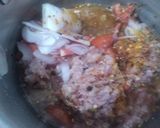 A picture of step 1 of Bhuna Qeema.