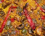 Foto del paso 11 de la receta: Arroz de verduras, rovellons y costilla 🥘