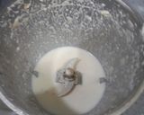 A picture of step 2 of Muskmelon phirni.