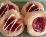 Foto del paso 5 de la receta: Masitas de vainilla y naranja con dulce de leche