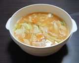 A picture of step 3 of Easy and Healthy Miso Vegetable Ramen (No Noodles).