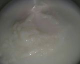 A picture of step 1 of Poha dhokla.