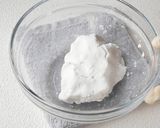 A picture of step 11 of Yomogi Mochi (Kusa Mochi) Made with Freshly Picked Yomogi.