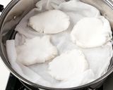 A picture of step 12 of Yomogi Mochi (Kusa Mochi) Made with Freshly Picked Yomogi.