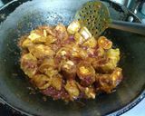 A picture of step 11 of Shahi Gatte.