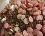 Lencsesali recept fázis 5 fotója