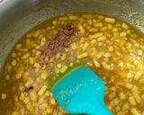A picture of step 3 of Cooking apple chutney (katki apple).