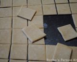 A picture of step 9 of Manti (Persian dumpling).