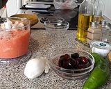 Foto del paso 5 de la receta Gazpacho de Cerezas con Queso fresco de Cabra