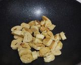 A picture of step 2 of Soya Malai Chaap.