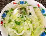 Hình bước làm 3 của món Canh bầu cá nhòng