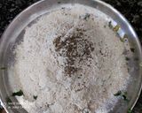 A picture of step 1 of Leftover Dal Thepla.