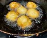 A picture of step 1 of Dahi Vada - Dahi Bhalla.