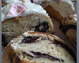 Foto del paso 5 de la receta: Rosca de Pascua trenzada y rellena con crema pastelera de chocolate🍫🍫