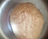 A picture of step 1 of Floral Chapati#themechallenge.