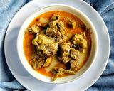 Foto langkah ke 5 dari resep Gulai Kambing Bumbu Instan.