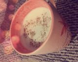 A picture of step 5 of Nescafe gold 😋.