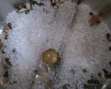 A picture of step 2 of Thenga/Coconut Burfi.