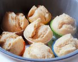 Hình bước làm 4 của món Muffin hấp vị CHUỐI