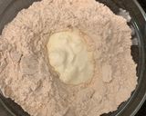 A picture of step 1 of Wheat flour Tawa Garlic Naan.