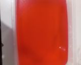 Foto langkah ke 2 dari resep Es Susu Jelly Merah Putih.