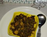 A picture of step 6 of Methi Aloo.