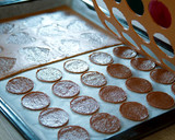A picture of step 8 of Cocoa Cookies / Langue De Chat.