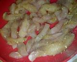 Csirkemellcsíkok grillezett vegyes zöldségkörettel recept fázis 1 fotója