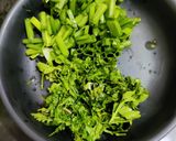 A picture of step 3 of Baingan bhorta.