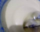 A picture of step 1 of Tres Leches cake.