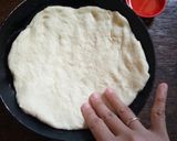 Foto langkah ke 3 dari resep Focaccia Garden (Panggang Teflon).