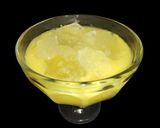 Foto langkah ke 4 dari resep Jus Mangga Topping Buah Lontar.