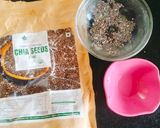 A picture of step 1 of Limited Chia seeds Mint Drink 🍻.