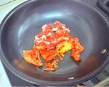 泡菜豬肉刀削麵的食譜步驟1照片