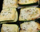 Foto del paso 4 de la receta: Calabacín al horno con jamón y queso