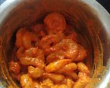 A picture of step 1 of Prawns koliwada.