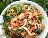 Hình bước làm 5 của món Gỏi càng cua tôm thịt