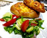 Pas rețetă Bărcuțe cu omletă și cașcaval 4 fotografie