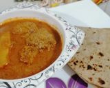 A picture of step 6 of Kofta Curry.