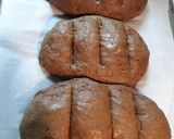 A picture of step 5 of Three Little Molasses Loaves.