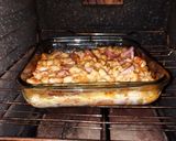 Foto del paso 5 de la receta: Fideos coditos al horno con jamón