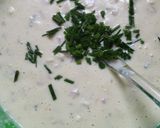 Foto del paso 2 de la receta: Fainá de queso 🧀rellena