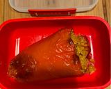 A picture of step 11 of Stuffed Peppers with Rice.
