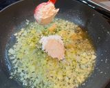 A picture of step 8 of Tofu Piccata.
