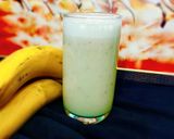 A picture of step 4 of Protein rich Almond banana shake.