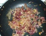 A picture of step 5 of Caramelized Onions.