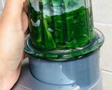 A picture of step 3 of Palak Paneer (Spinach Cheese/Tofu).