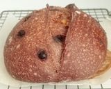 Foto langkah ke 24 dari resep Orange Peel Double Choco Sourdough Bread 74% (Open Bake Method).