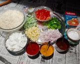 A picture of step 1 of Spicy Tawa Pulao.